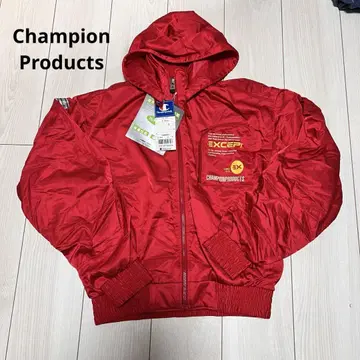 [ 미사용 ] 80s 빈티지 champion 나일론 자켓 구제 의류