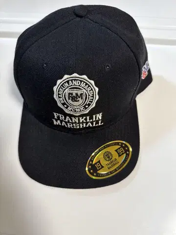 FRANKLIN MARSHALL 블랙 캡