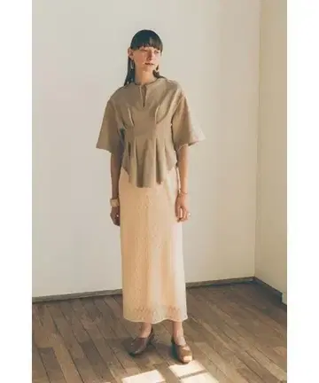 [CLANE] LACE DOCKING ONE PIECE