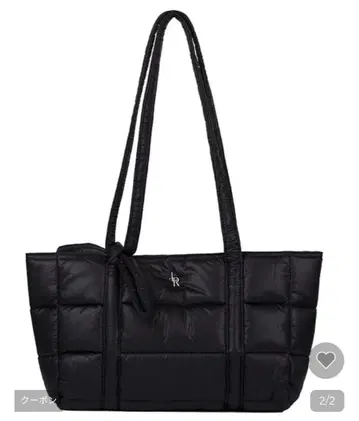 LEATHERY Nylon Padding Cross-Bag