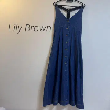 [ Lily Brown ] 데님 원피스