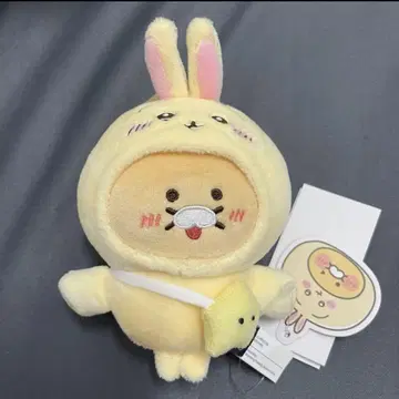 한국 한정판 치이카와 (먼작귀) 카카오프렌즈 콜라보 봉제 인형 키링 토끼
