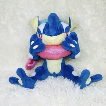 레어 새상품급 개굴닌자 BEROBE 봉제 인형 포켓몬 센터 한정판