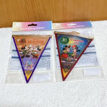 디즈니 40주년 가랜드 할로윈 크리스마스