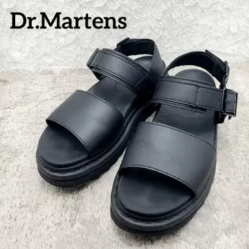 새상품급 Dr.Martens VOSS QUAD 통굽 샌들 24cm 블랙