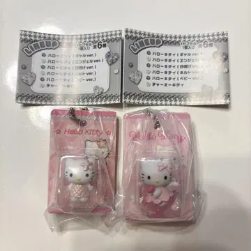 헬로키티 패키지 미니어처 컬렉션 퀼트 키티 엔젤 키티
