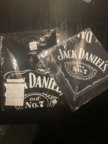 Jack Daniel's 로고 T셔츠와 반다나 세트