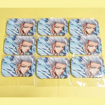 BLEACH 스퀘어 배지 컬렉션 히즈카야 토시로 캔뱃지 9점