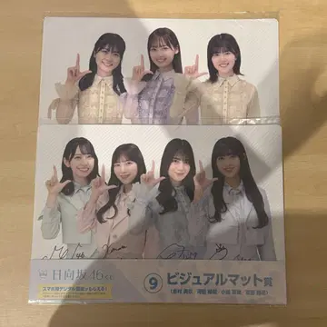 히나타자카46 복권 비주얼 매트 2장