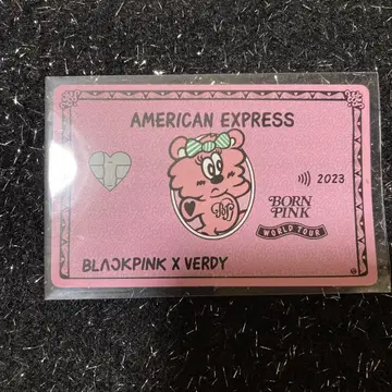 blackpink verdy 아멕스 카드
