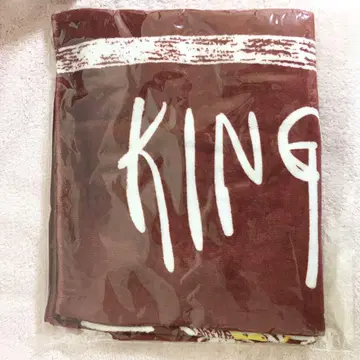 King Gnu 초기 굿즈 라이브 타월 스포츠 타월 버건디 미개봉