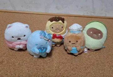스미코구라시 테노리 봉제 인형 타피오카 돈카츠 사토 부점장 세트
