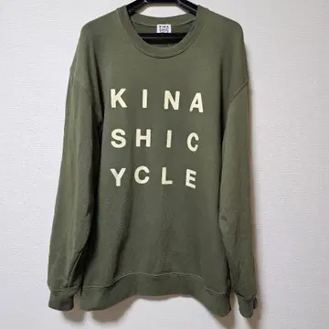 기나시 사이클 트레이닝복 맨투맨 XL 사이즈 카키