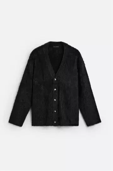 ZARA 텍스처 리브 가디건