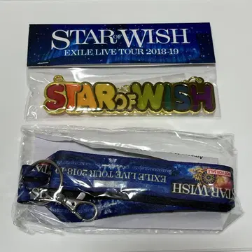 EXILE STAR OF WISH 백참 넥스트랩 세트