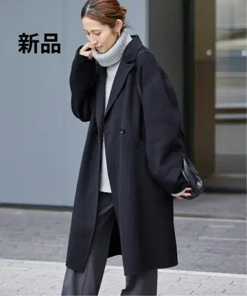 새상품 24AW SUPER160's 더블 브레스트 코트