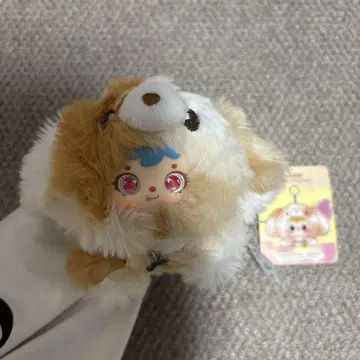 사무엘 강아지 캐릭터 봉제 인형 키링