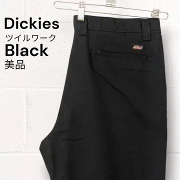 새상품급 Dickies 디키즈 트윌 워크 팬츠 블랙 W34