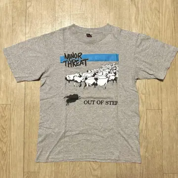 MINOR THREAT T셔츠 FUGAZI 빈티지