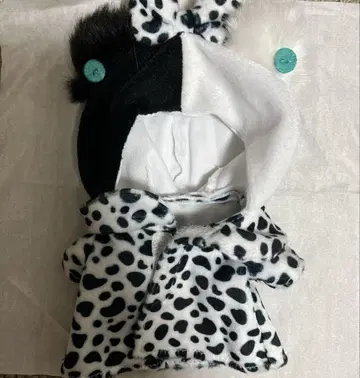 디즈니 크루엘라 유니베어 마스코트 코스튬 옷 갈아입기 봉제 인형