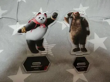 반남 TEKKEN 8 팬더와 곰 아크릴 스탠드