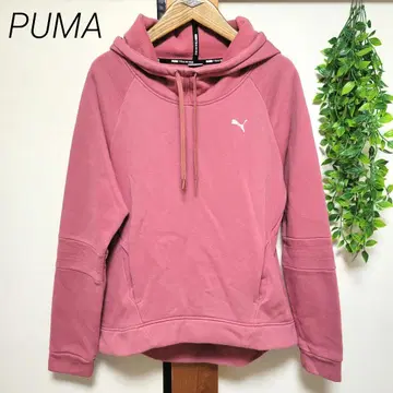 PUMA 푸마 후드티 트레이닝복 핑크 후드 부착