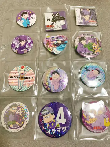 이치마츠 캔뱃지 세트