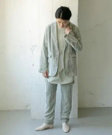 KBF 어반 리서치 셋업 여성용 민트 자켓 팬츠