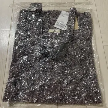 새상품 택 포함 Uhr 토트백 스팽글 토트 피크