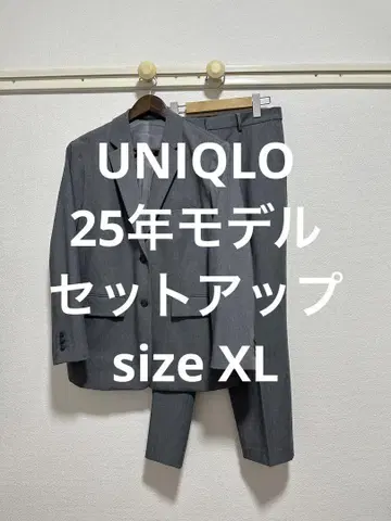 컨디션 최상 유니클로 테일러드 자켓 스마트 앵클 팬츠 세트 XL