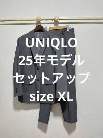 컨디션 최상 유니클로 테일러드 자켓 스마트 앵클 팬츠 세트 XL