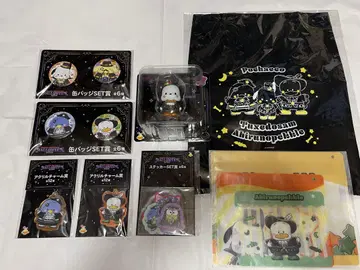 8개 세트 산리오 Happy 복권 피규어 포차코, 샘, 푸딩 외