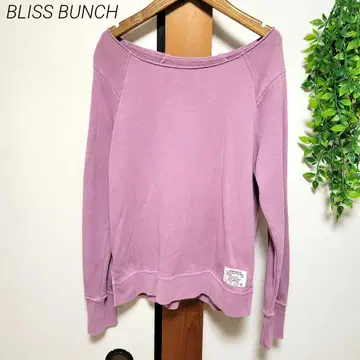BLISS BUNCH 블리스치 트레이닝복 긴팔 커팅 오버핏 상의
