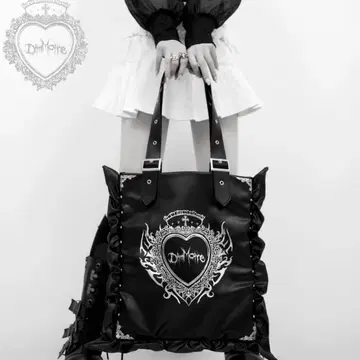 DimMoire HeartCore 프릴 토트백 지뢰