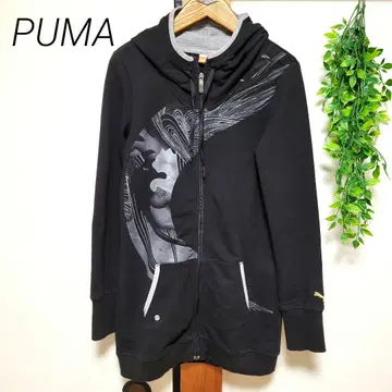 푸마 후드티 맨투맨 저지 블랙 M 사이즈