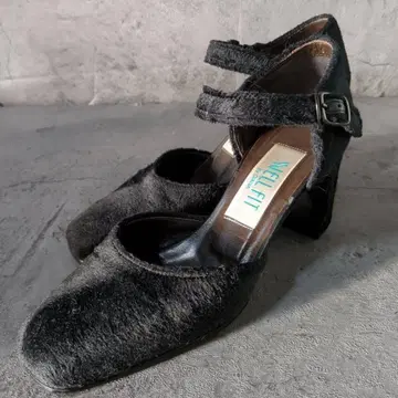[ WELL FIT ] 웰핏 ( 21 1/2 ) 기모 블랙 스톰