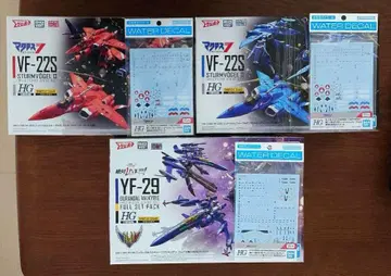 HG VF-22S 2기 & YF-29 1기 각 수전사식 데칼 3매