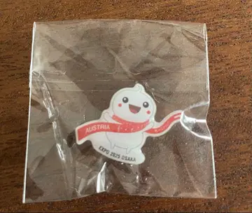 오사카 간사이 엑스포 오스트리아관 핀 배지 빨흰빨 파빌리온 빨흰빨