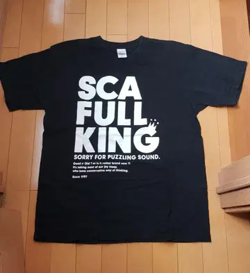 SCAFULL KING 티셔츠 L 사이즈 스캐풀킹 후지록07