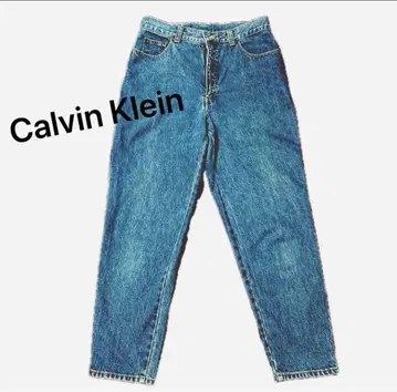 새상품급 Calvin Klein 테이퍼드 데님 팬츠 빈티지 온워드