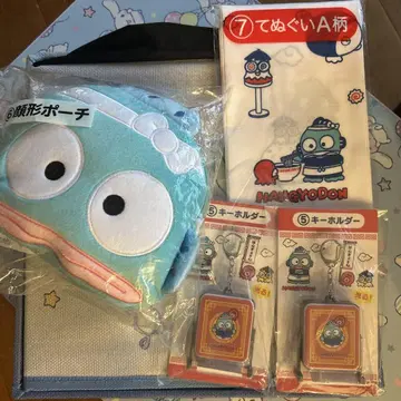 한교동 얼굴형 파우치와 키링 세트