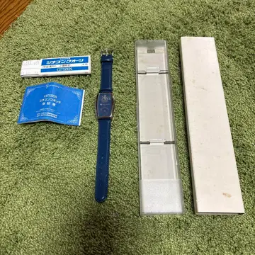 CITIZEN m'z COLLECTION 네이비 손목시계