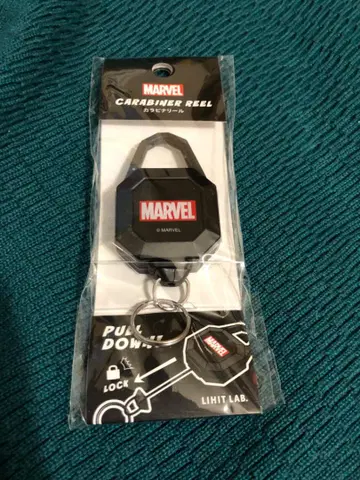 새상품 미개봉 MARVEL 카라비너 낚시릴 블랙