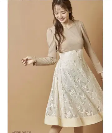 tocco closet 토코 클로젯 레이스 도킹 원피스