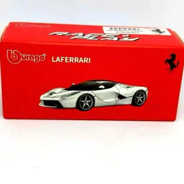 부라고 페라리 1/64 LaFerrari 화이트 미니카