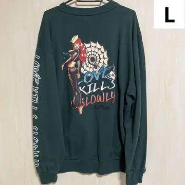 Ed Hardy 에드하디 핀업걸 긴팔 L