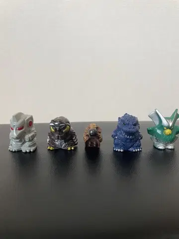 고질라 피규어 5체 세트