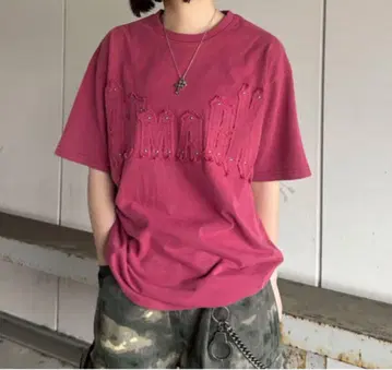 앳마크 atmark 레드 T셔츠 M 사이즈
