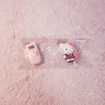 산리오 키티 헤이세이 코갸루 시크릿 스트랩 갸루 가라케