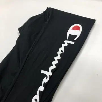 Champion 스웨트 팬츠 얇은 소재 블랙 남성용 L